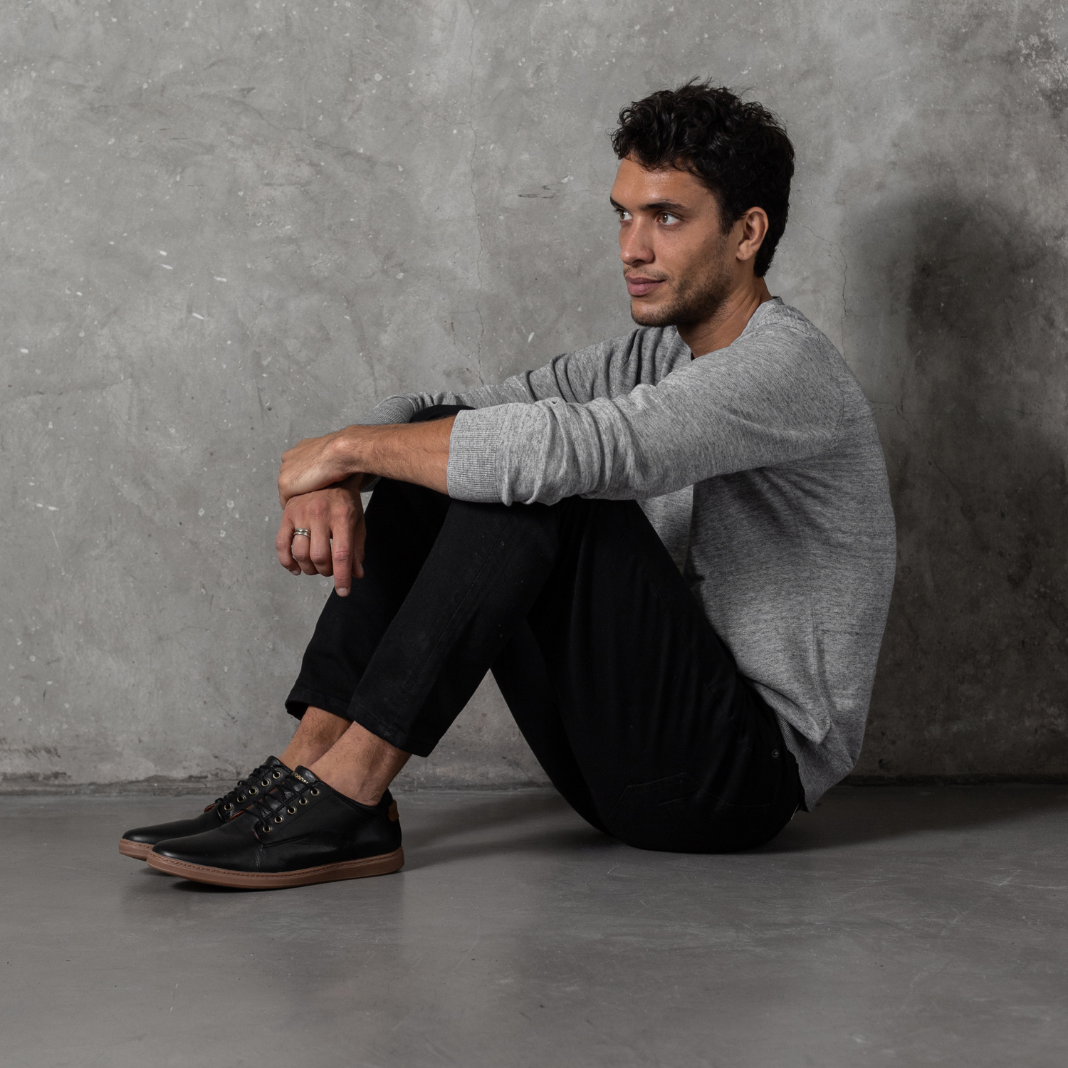 ZAPATO EMORY NEGRO Y BEIGE