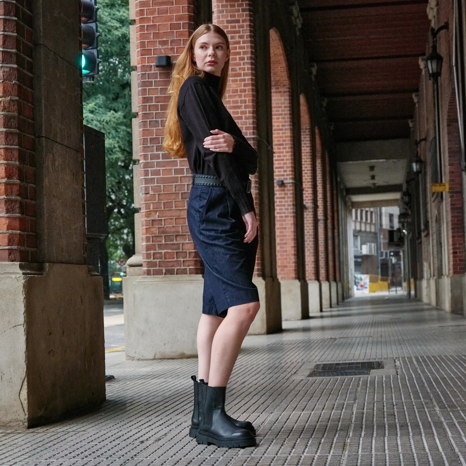 BOTA BOSTON NEGRA