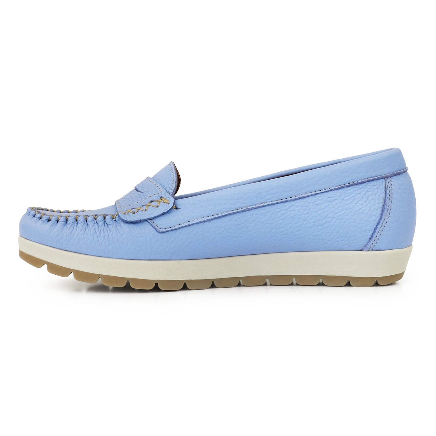 MOCASIN PAMPA CELESTE