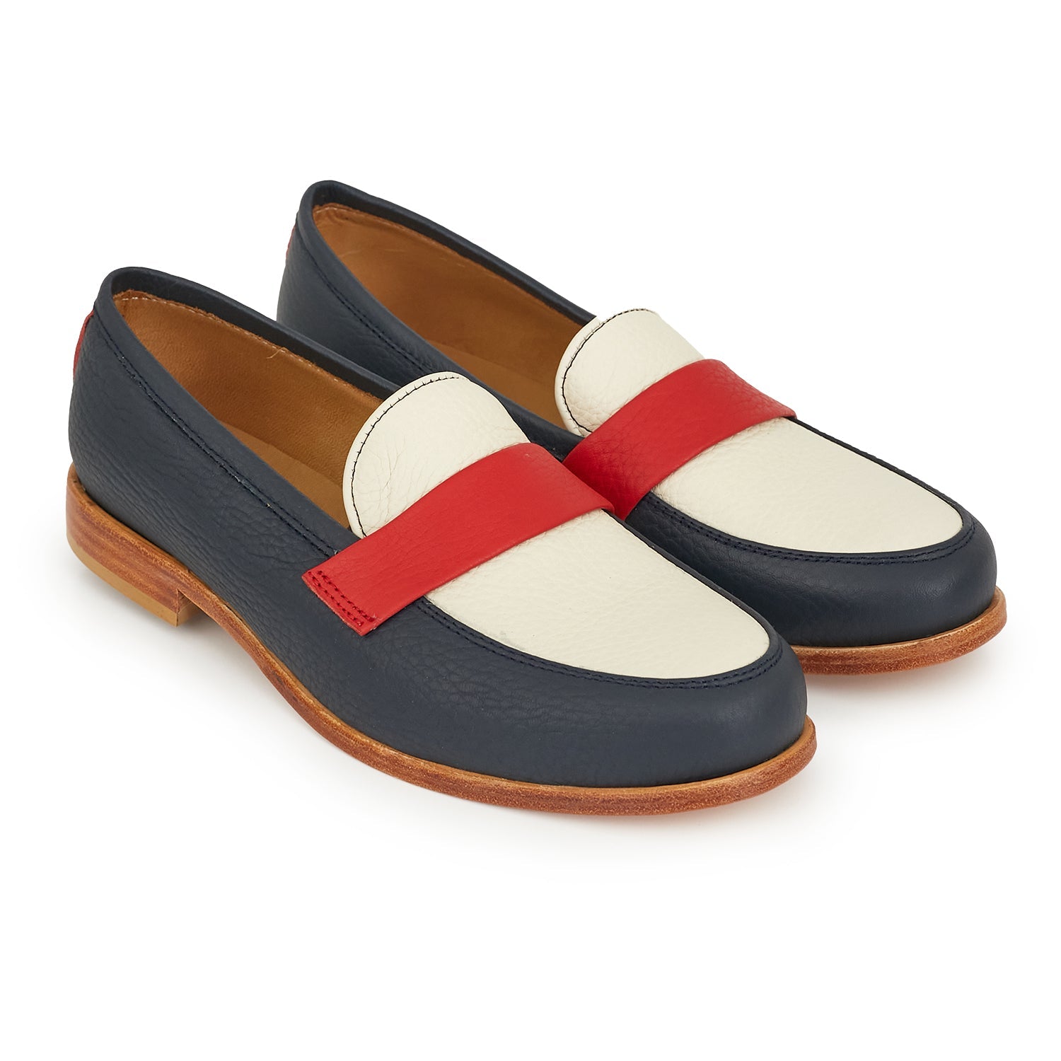 MOCASIN CENTENARIO AZUL