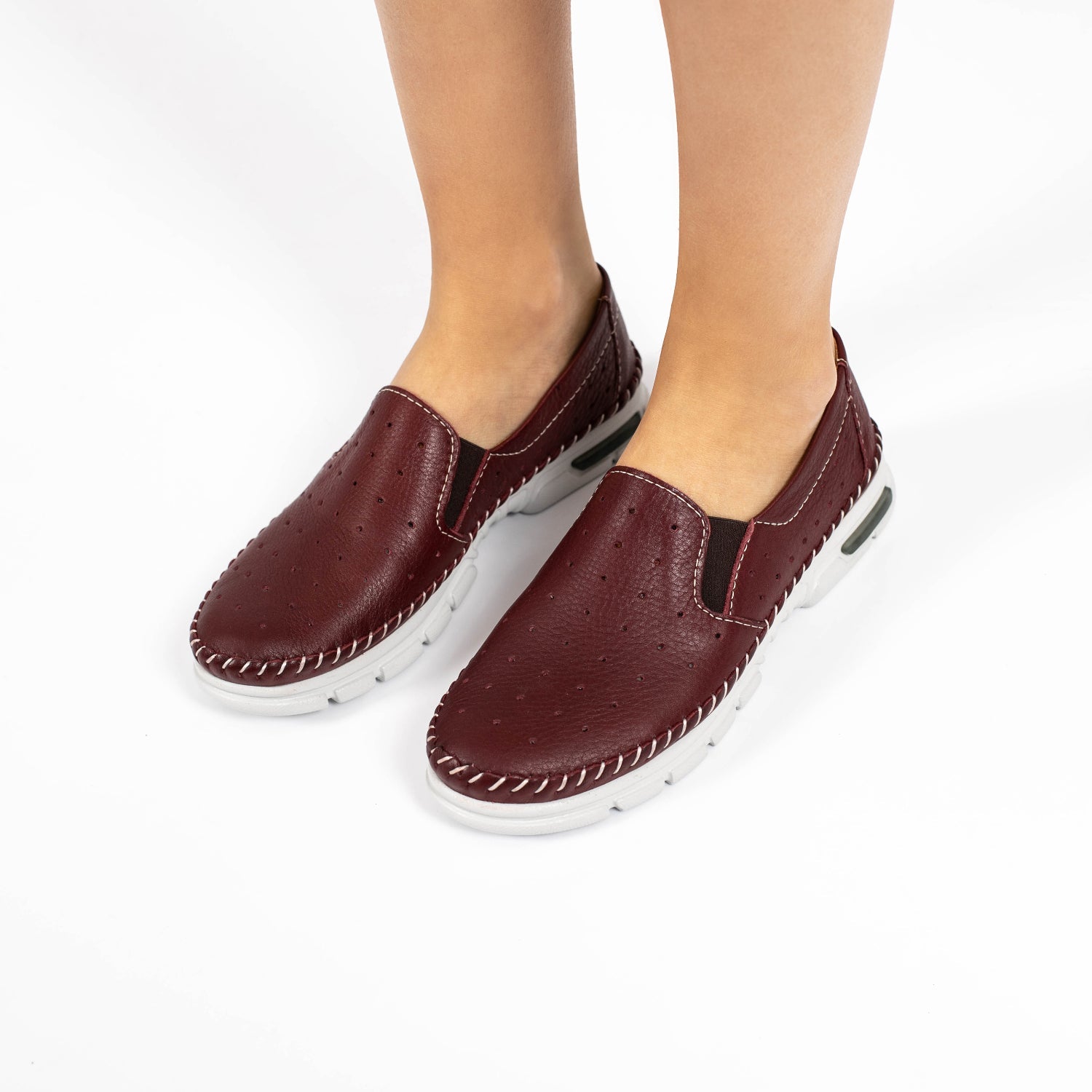 MOCASIN TUMIN BORDO