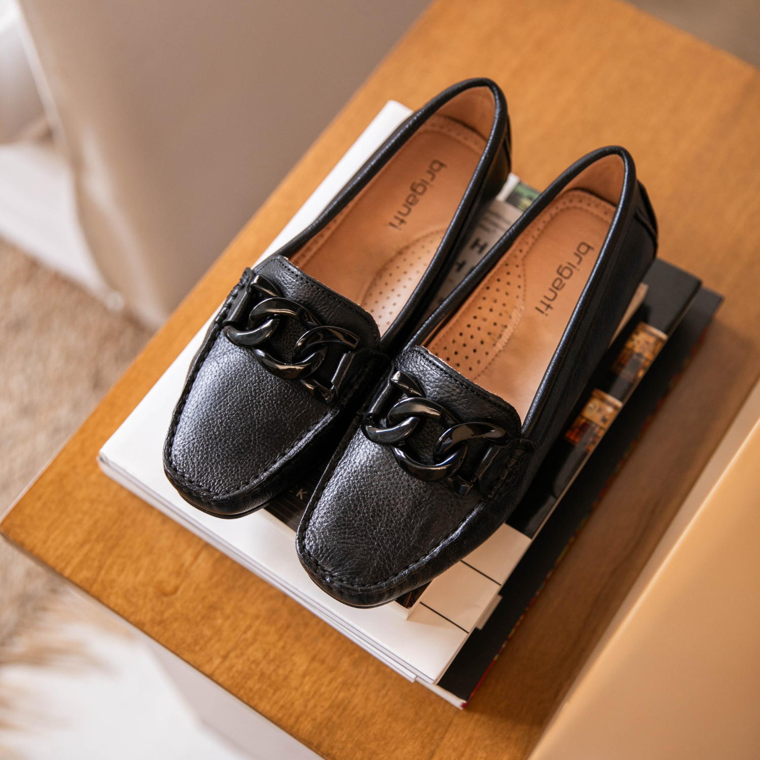 MOCASIN BAMBA NEGRO