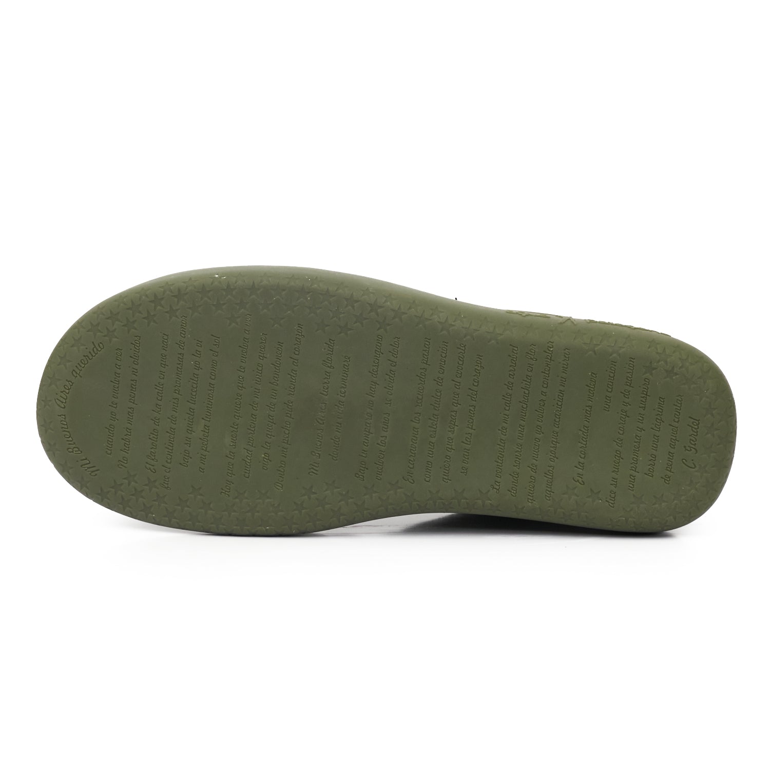 ZAPATILLA GARDEL VERDE