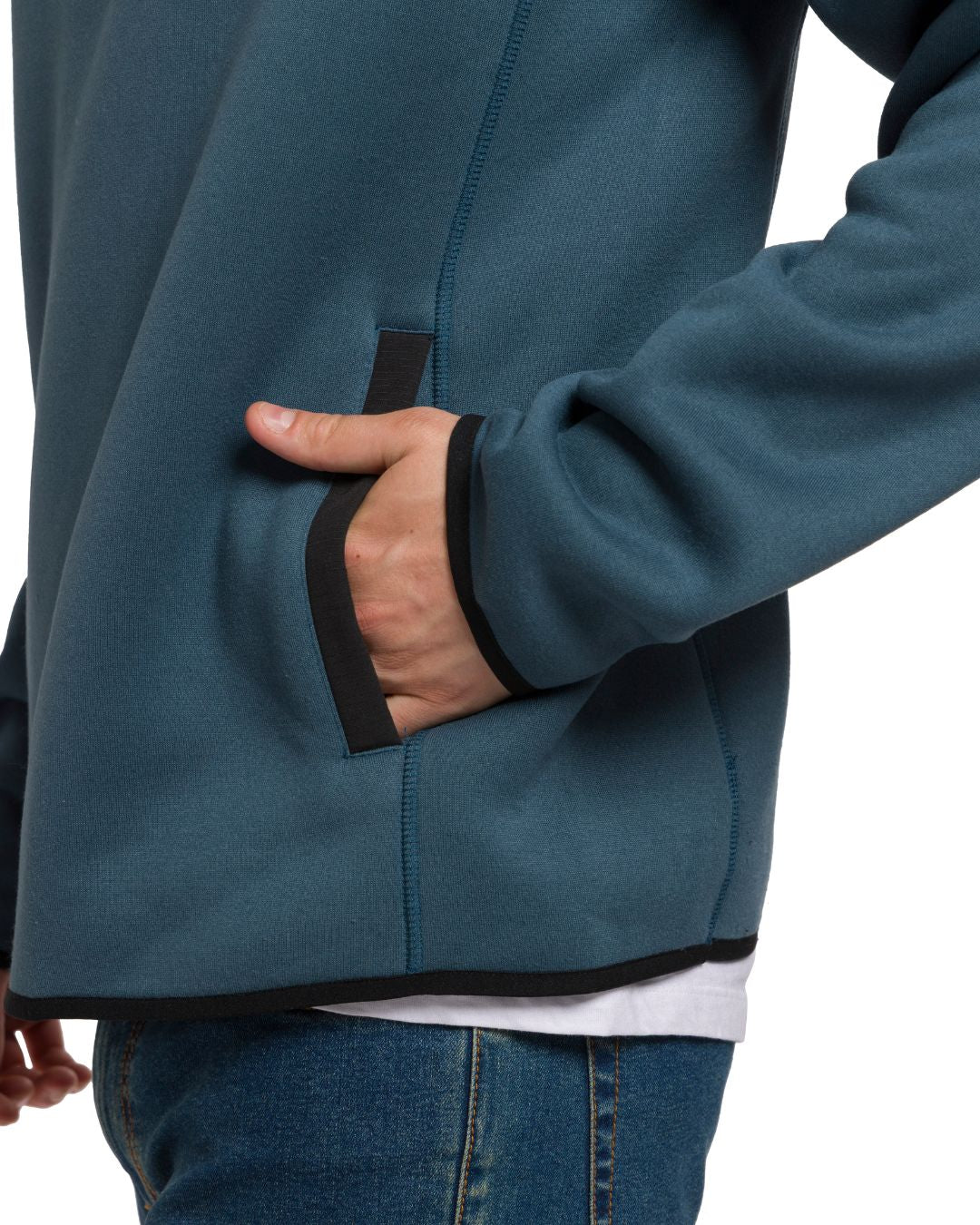 SWEATER FLEECE QUARTER ZIP JACKET