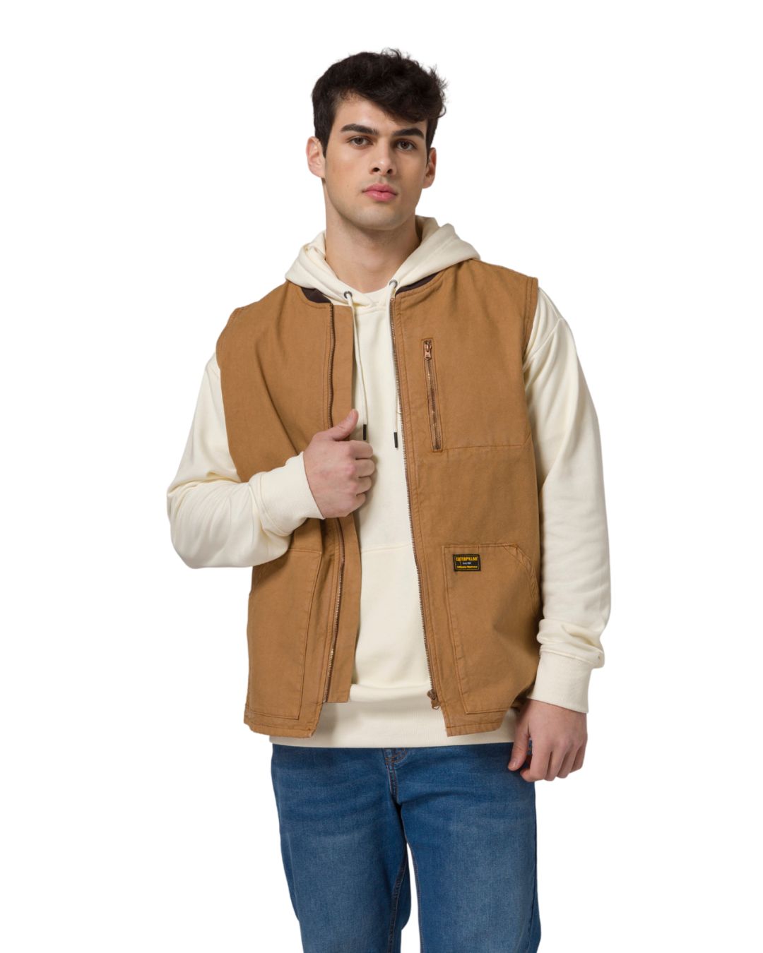 CHALECO UTILITY UNLINED ZIP