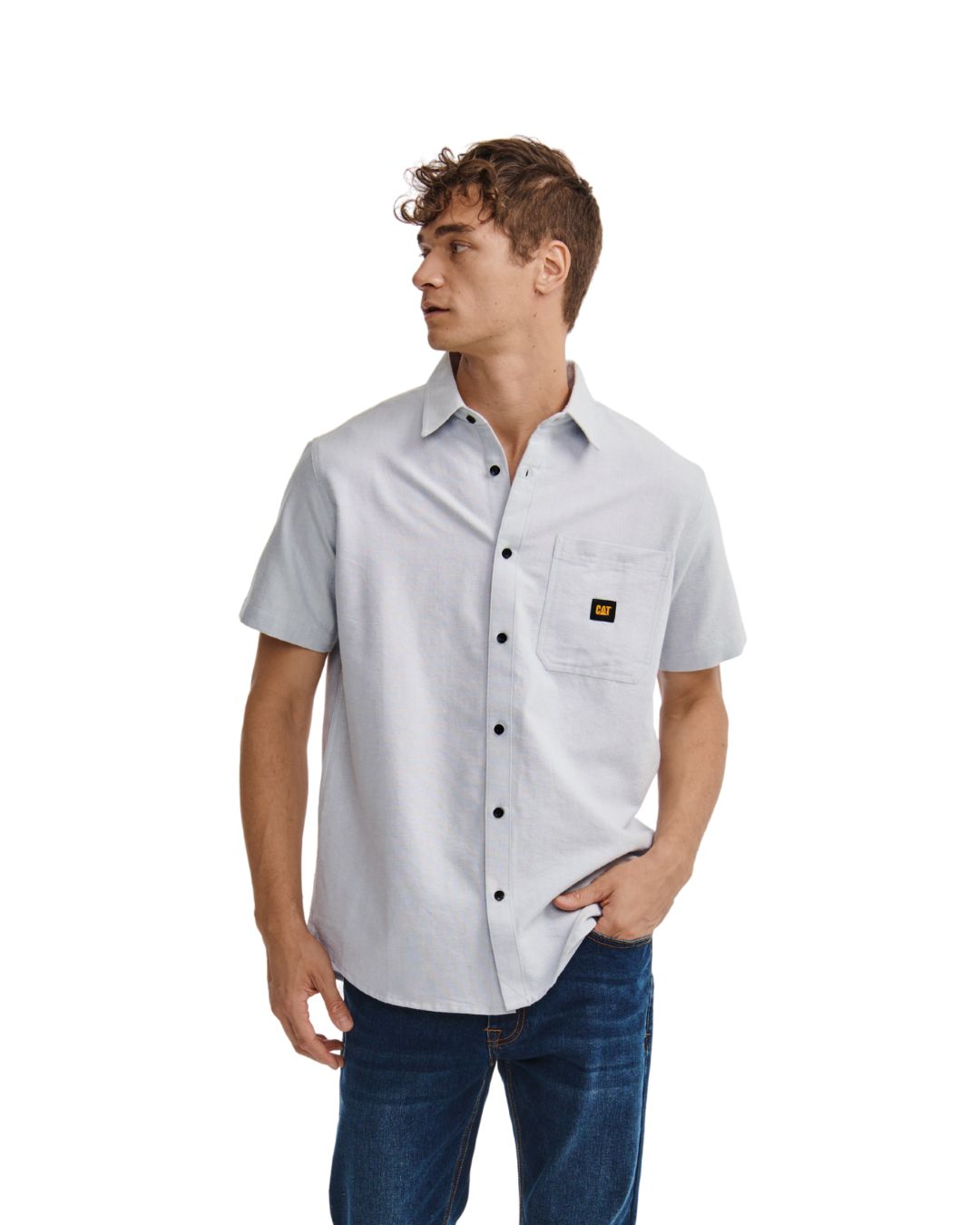 CAMISA MANGA CORTA OXFORD RELAXED