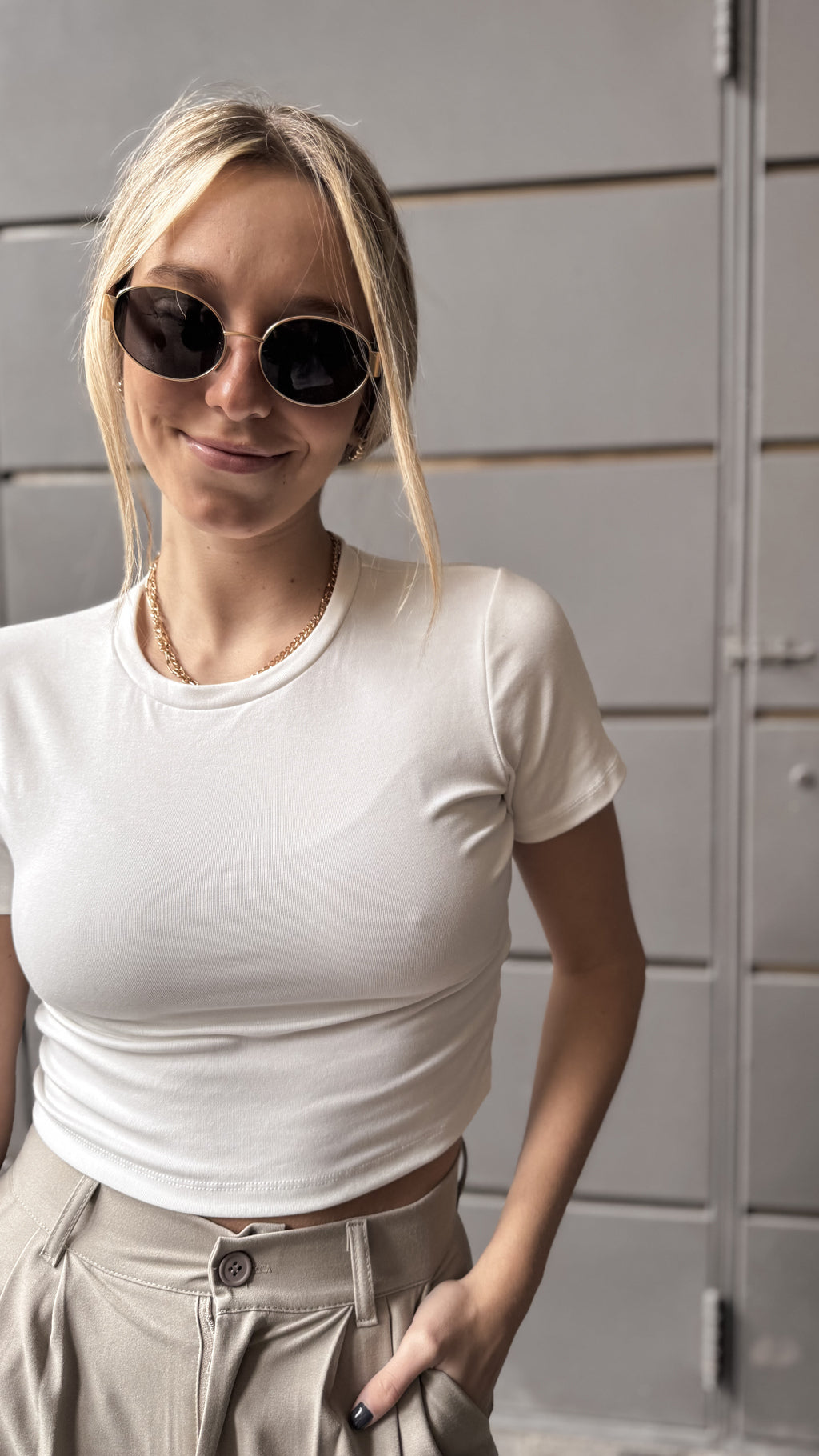Top RAGLAN (Blanco)