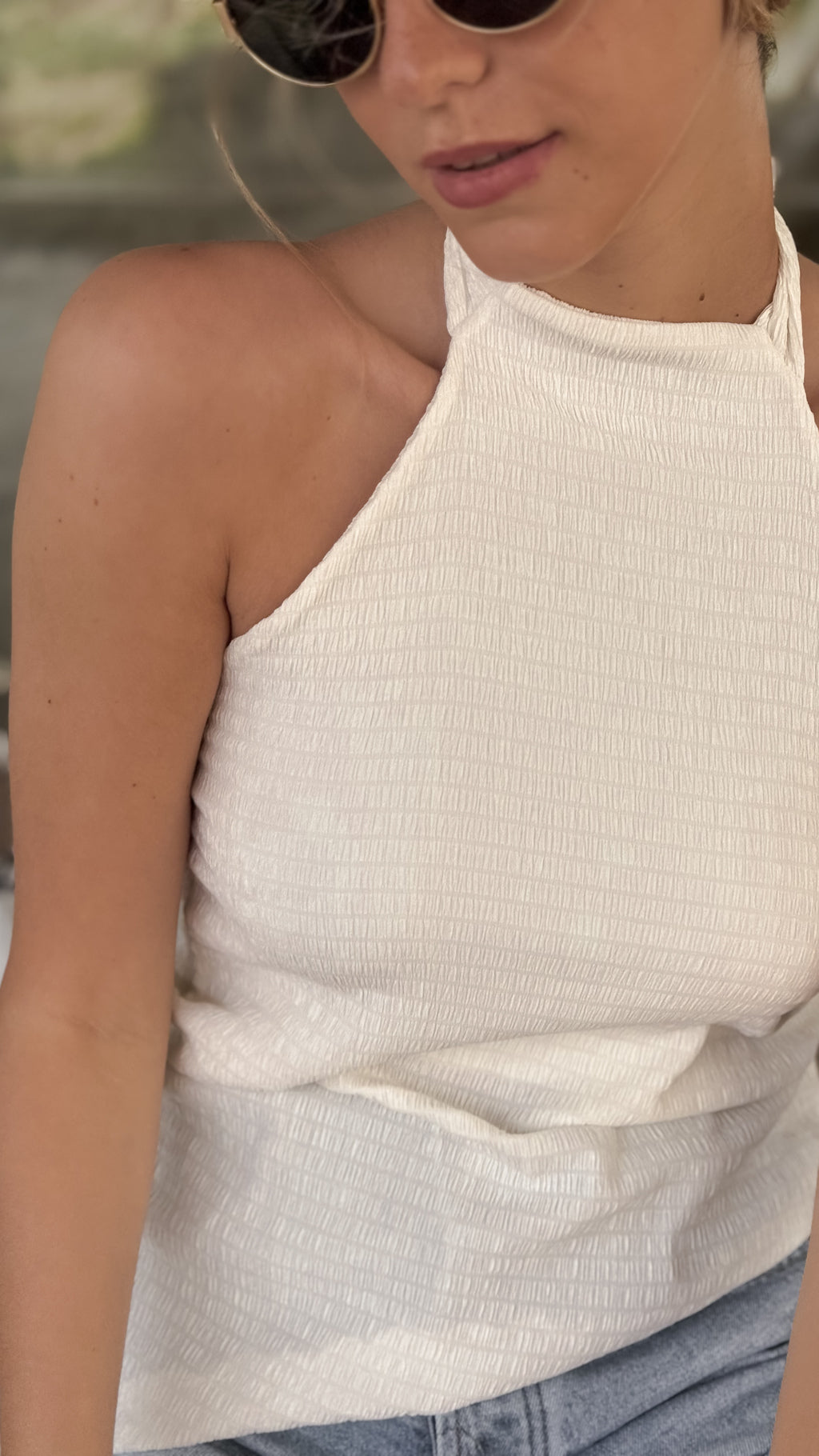 Top ZAFIRO (blanco)