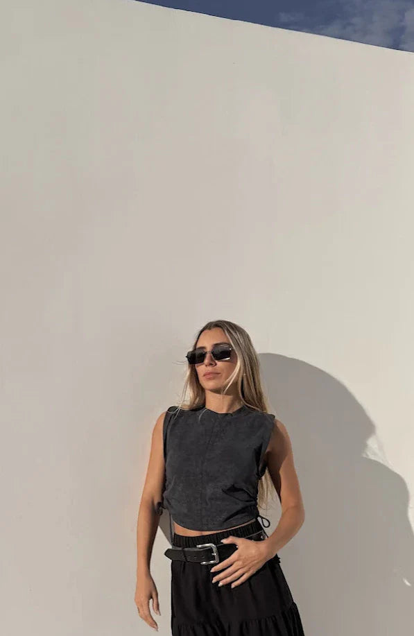 Top DIVI (negro)
