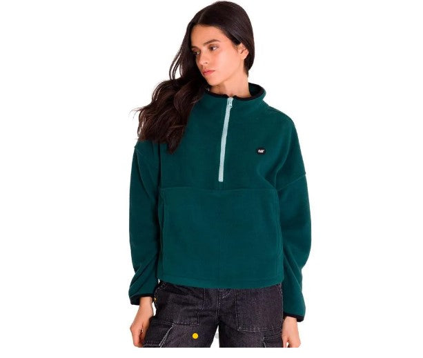 BUZO POLAR MUJER W BOXY OVERSIZED HALF ZIP