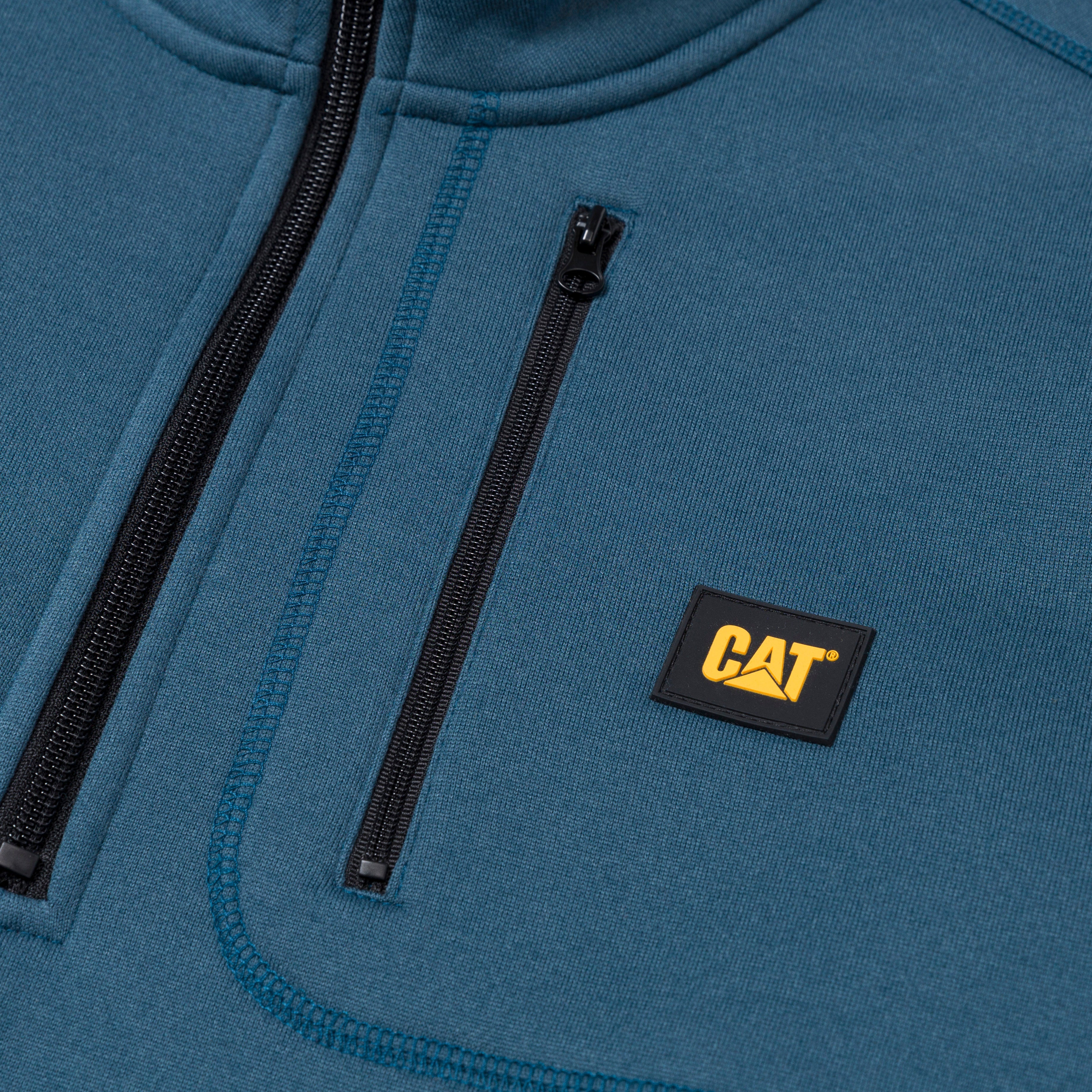 SWEATER FLEECE QUARTER ZIP JACKET