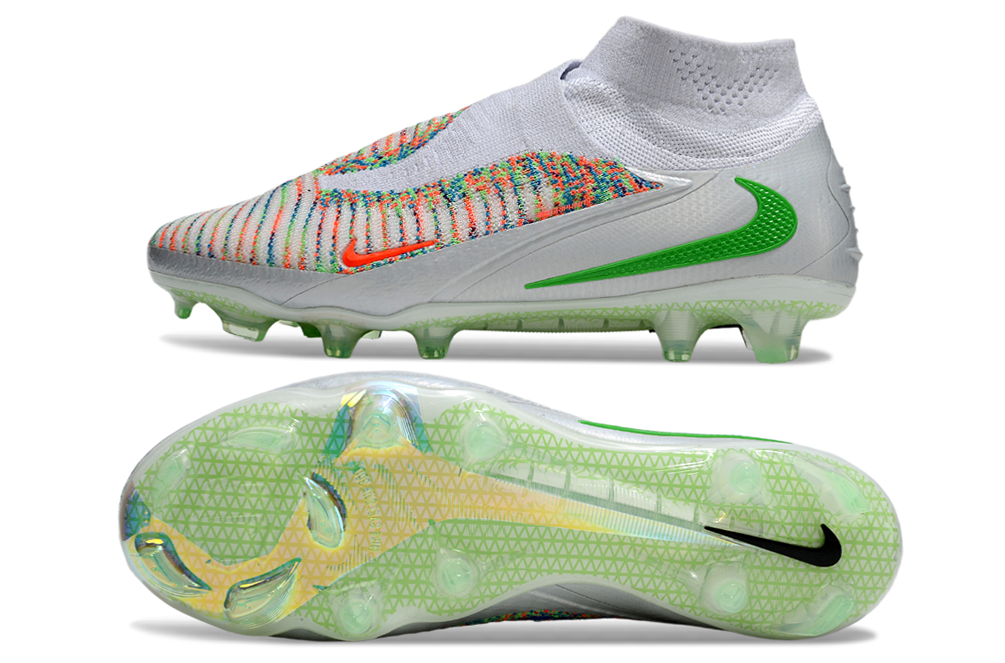Phantom GX III Elite FG – Blanco/Verde Multicolor
