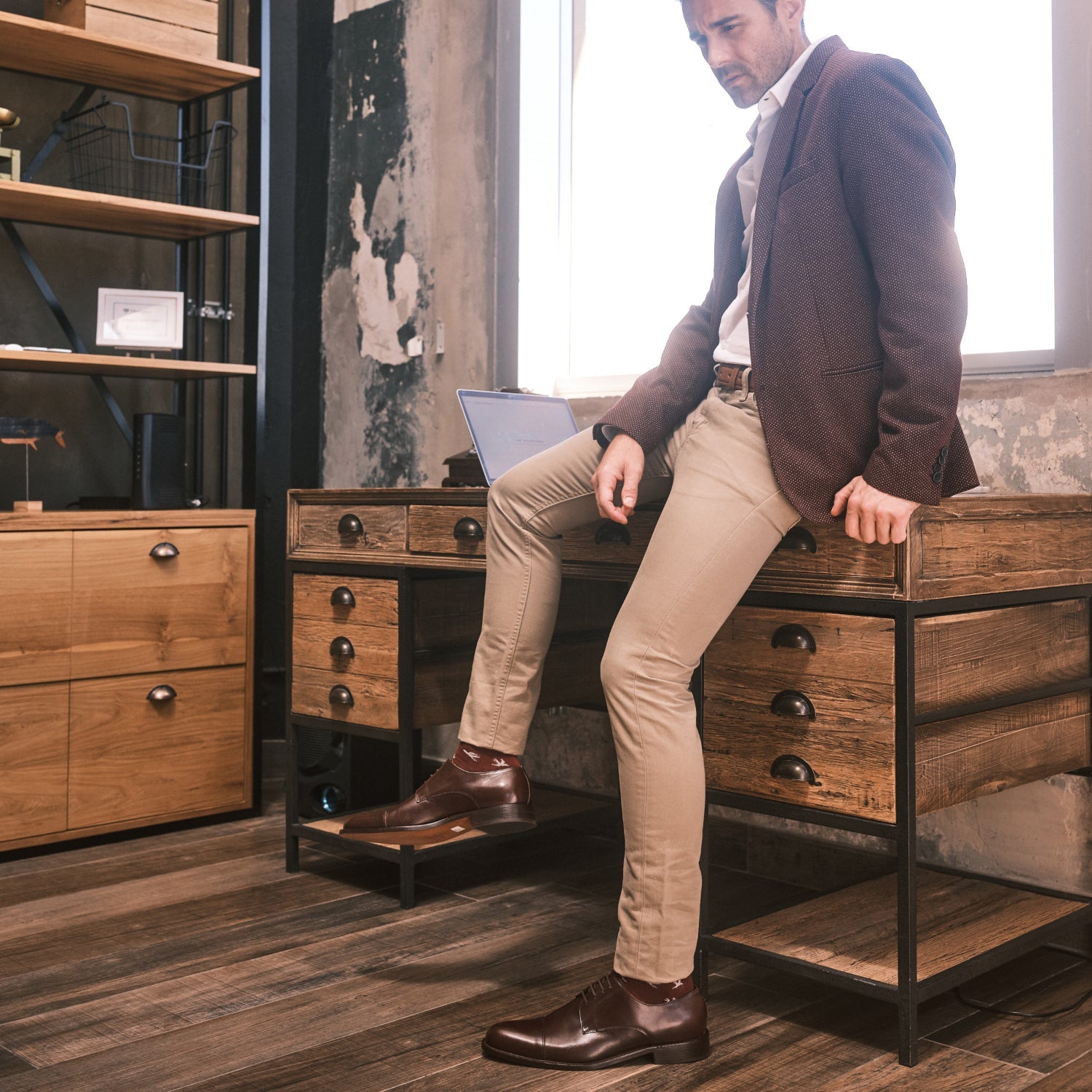 ZAPATO MONTREAL MARRON