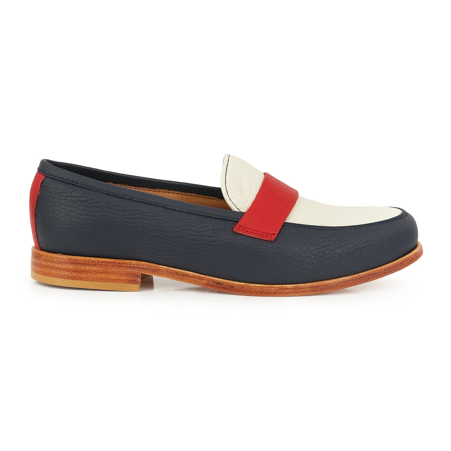 MOCASIN CENTENARIO AZUL