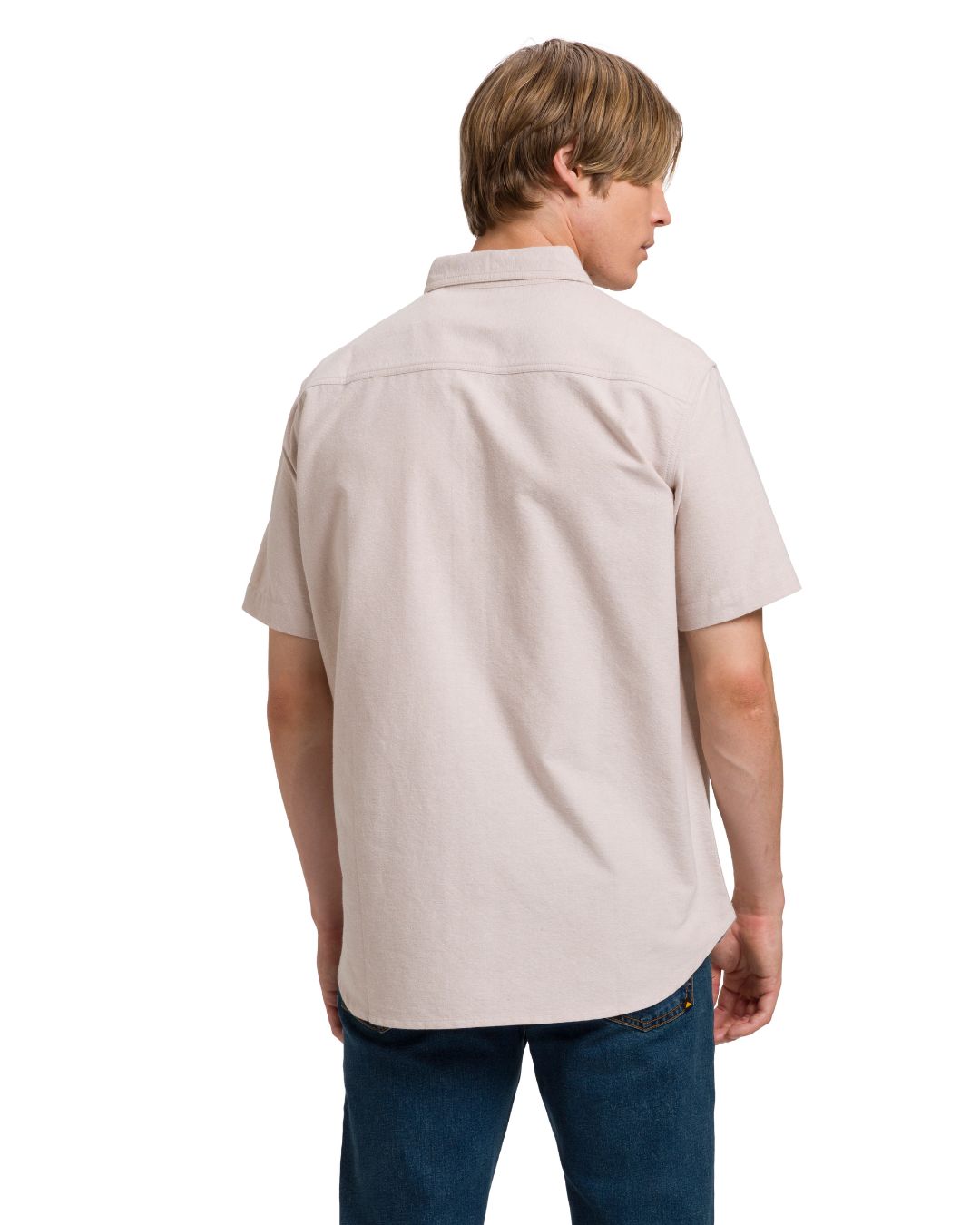 CAMISA MANGA CORTA OXFORD RELAXED