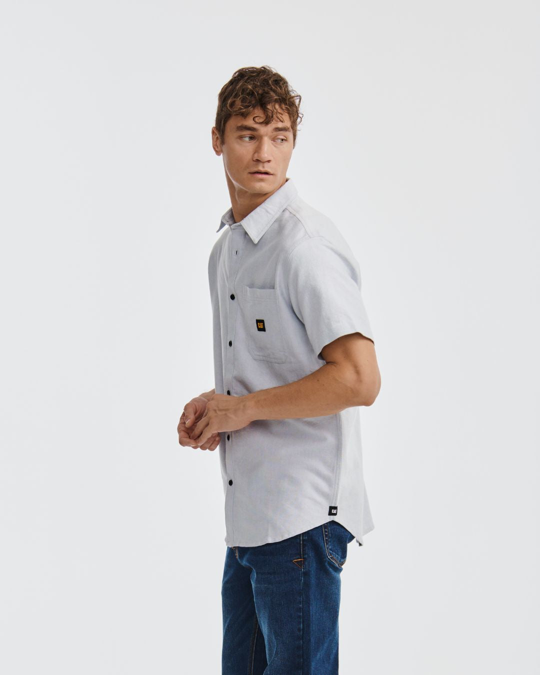 CAMISA MANGA CORTA OXFORD RELAXED