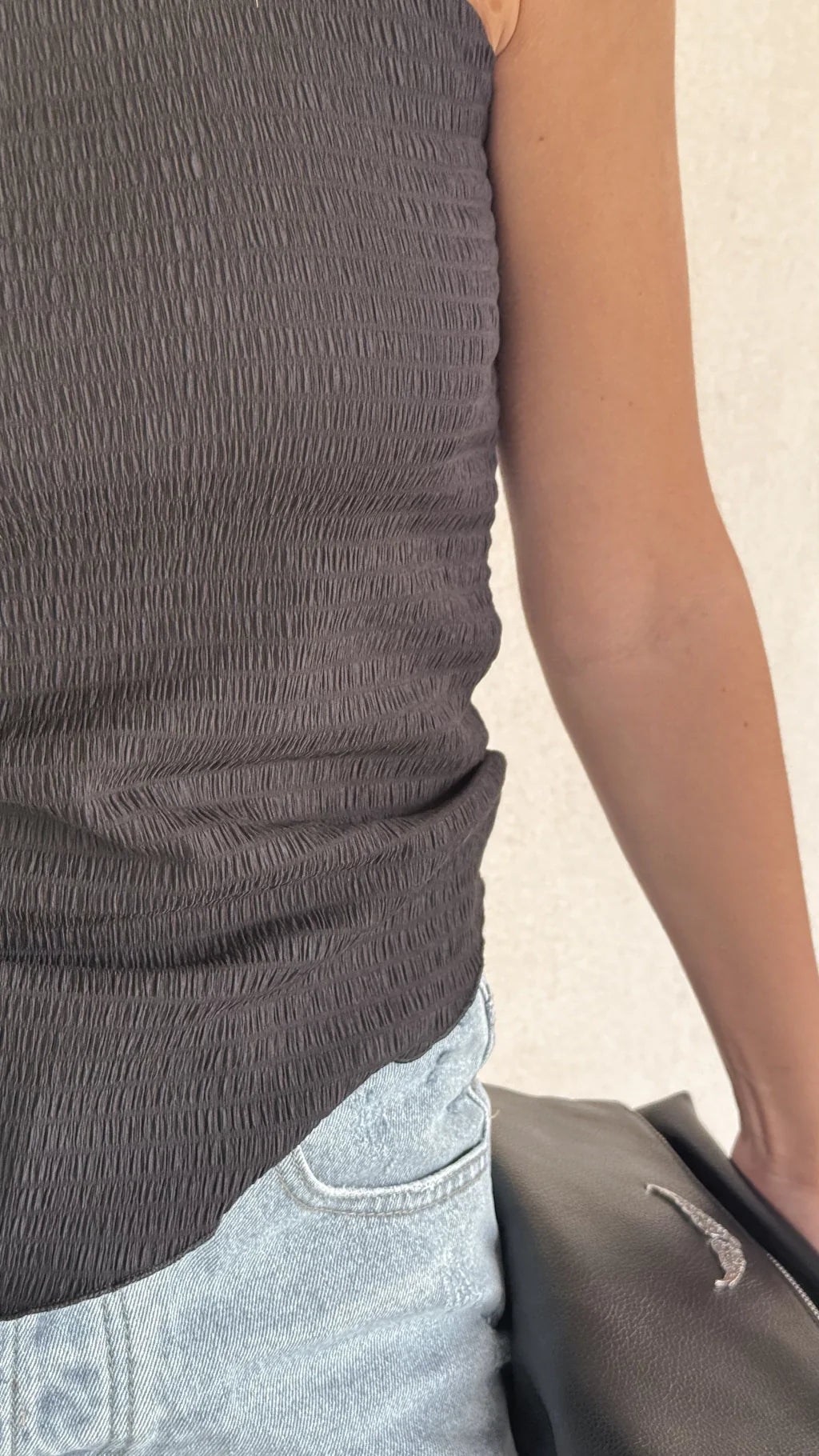 Top ZAFIRO (negro)