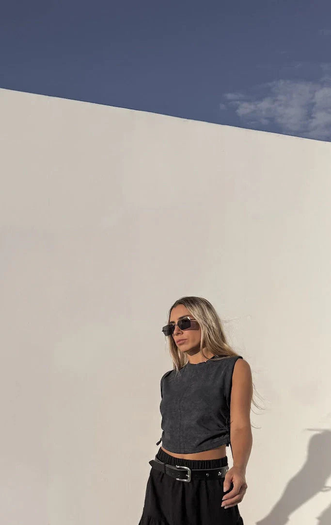 Top DIVI (negro)